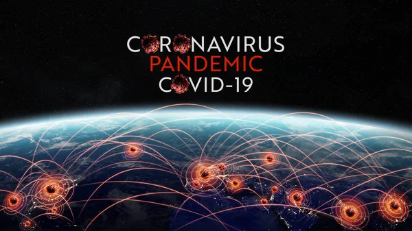 Coronavirus Covid Pandemie Die Sich Der Welt Zwischen Ländern Ausbreitet — Stockfoto
