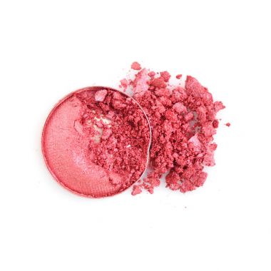 Beyaz arka plan üzerinde izole parçalanmış ve kırık göz farı.