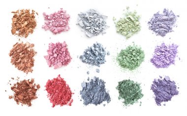 Beyaz arka plan üzerinde izole ezilmiş renk kaptırdın.