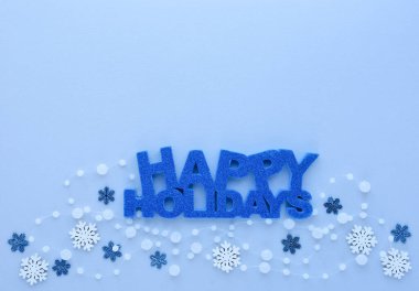 Noel ya da yeni yıl tebrik kartı. Selamlar 