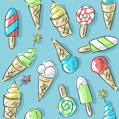 Dondurma ile Seamless Modeli
