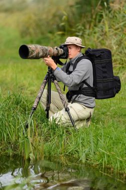 vahşi yaşam fotoğrafçısı açık
