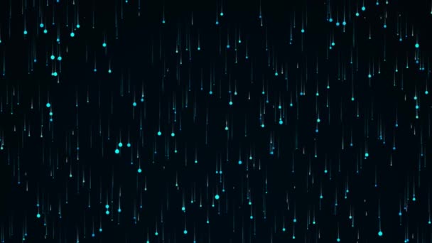 Texture Glow Rain Sparks — Stock Video