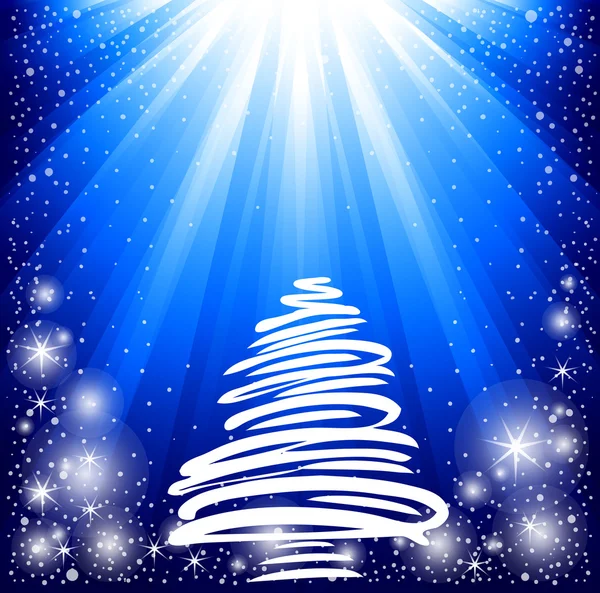 Beautiful Christmas card. — Stock Vector