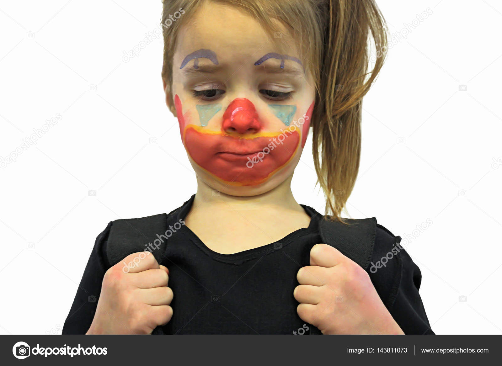 Maquillaje Payaso Niña Con Maquillaje De Niña Payaso Con Maquillaje Niña Con De nqxUC6a