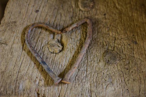 San Valentín Fondo, Madera de corazón, Amor de San Valentín Fotos De Stock