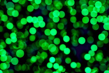 Yeşil bokeh arka plan