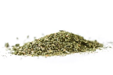 Kurutulmuş kokulu beyaz izole