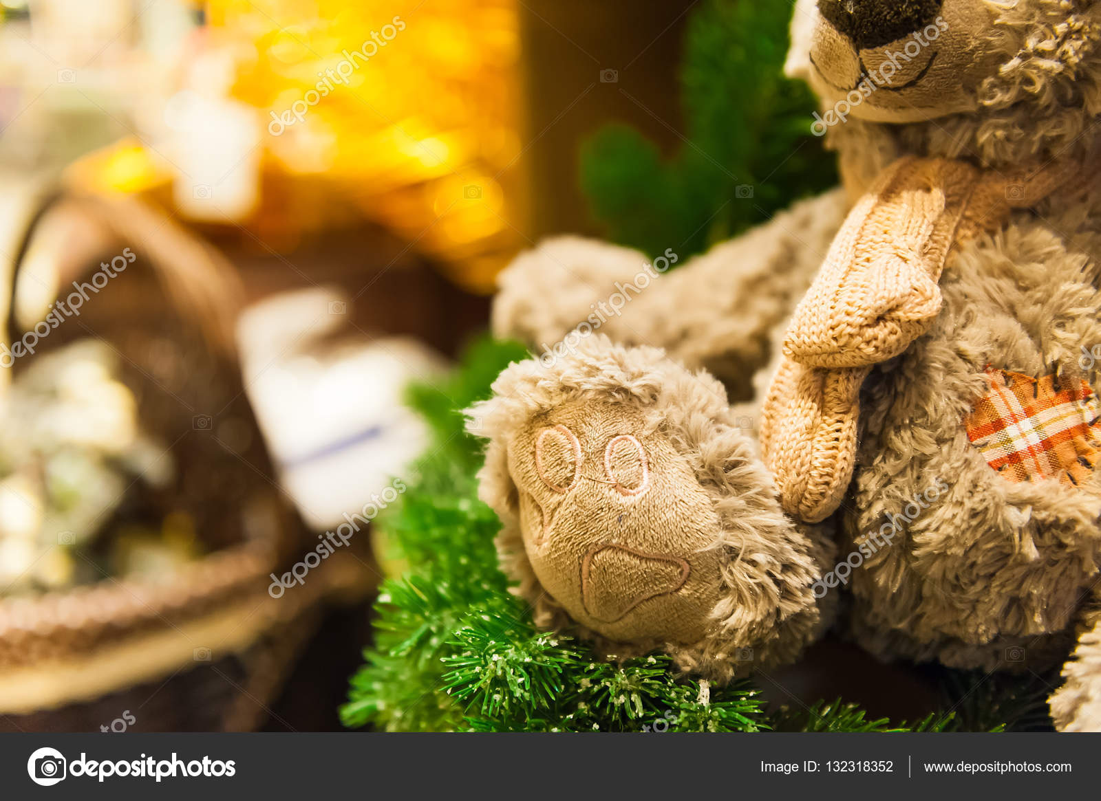 mint green teddy bear