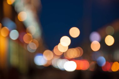 Bokeh arka plan, sokak, yol, Güneş, arabalar, ışıklar, akşam, yaz