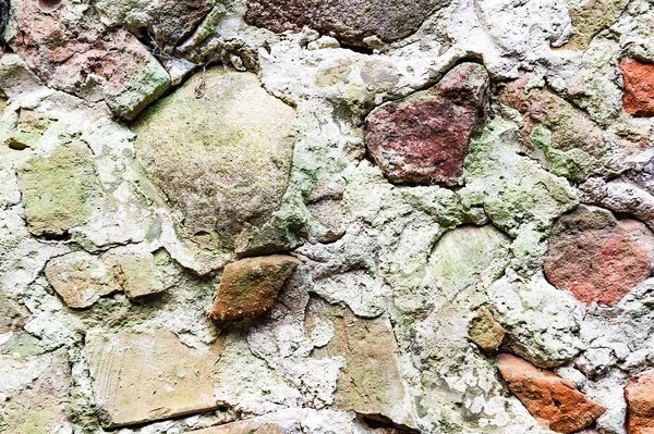 Parede de pedra com padrão real cor cinza de design de estilo moderno decorativo cimento superfície rachada desigual — Fotografia de Stock