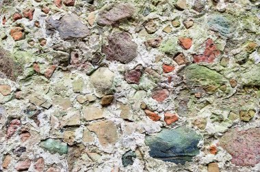 gerçek desen gri rengi modern tarzı tasarım dekoratif düzensiz kırık yüzey çimento ile taş duvar