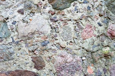 gerçek desen gri rengi modern tarzı tasarım dekoratif düzensiz kırık yüzey çimento ile taş duvar