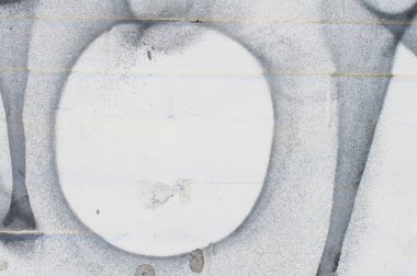 Soyut grunge arkaplanı ve boya sıçramaları. Beyaz daire şekli