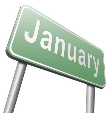 Ocak yol işaret, billboard 