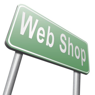 Web shop yol kayıt, billboard 