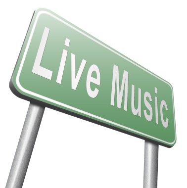 müzik yol işaret yaşamak, billboard  