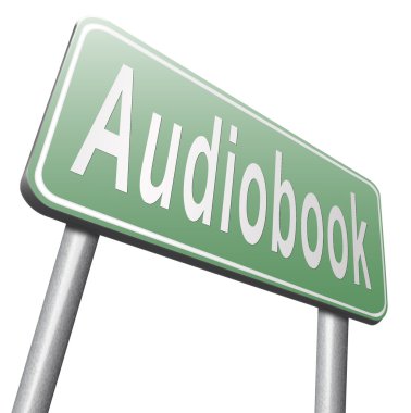 sesli kitap yol işaret, billboard  