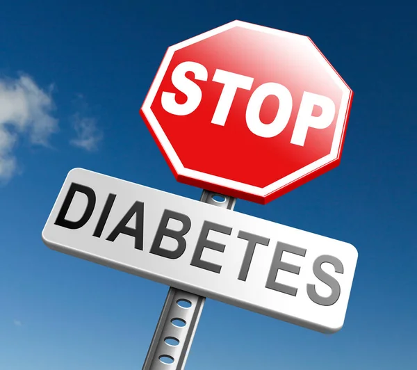 Sospendere il diabete — Foto Stock