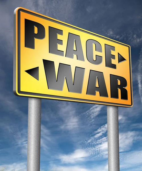Guerra paz conflicto zona — Foto de Stock