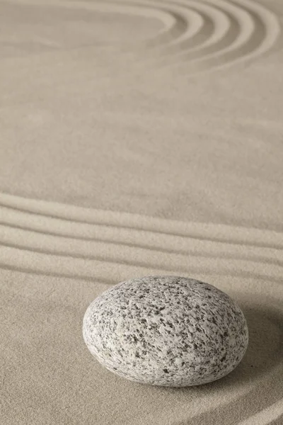 Harmonii a rovnováhu meditace zen garden — Stock fotografie