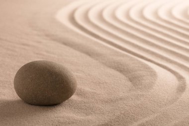 Zen taş ve kum
