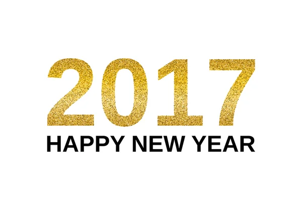 快乐新的一年 2017年横幅 — 图库矢量图片