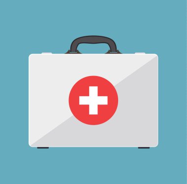 İlk yardım çantası.