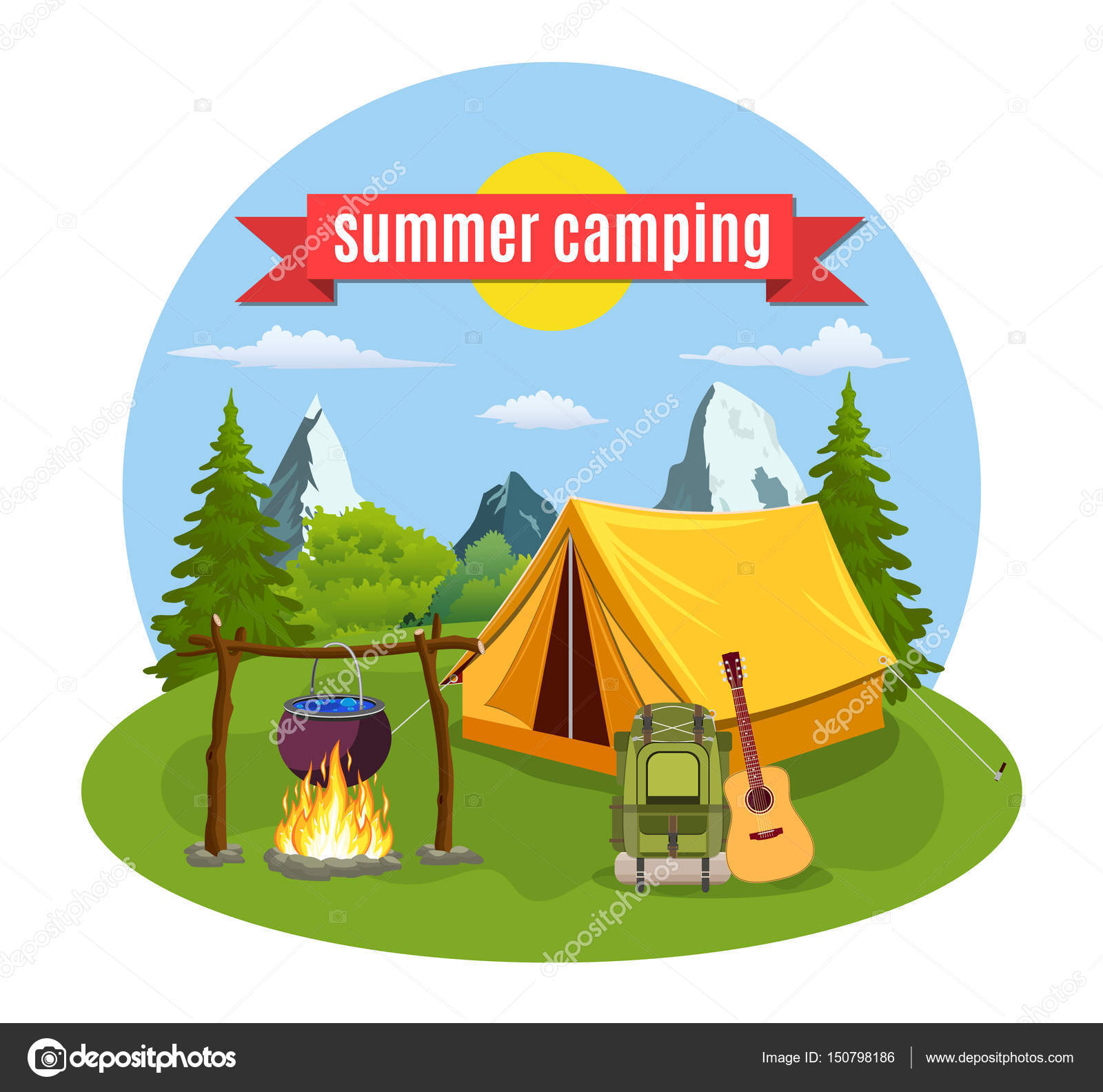 Free Free Summer Camp Svg 257 SVG PNG EPS DXF File