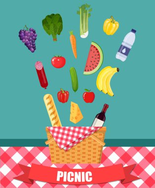 Yemek ve eğlence simgeler.