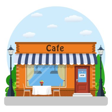 Cafe shop dış.
