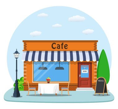 Cafe shop dış.