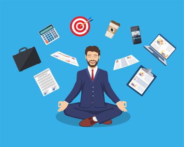işadamı meditasyon, zaman yönetimi,