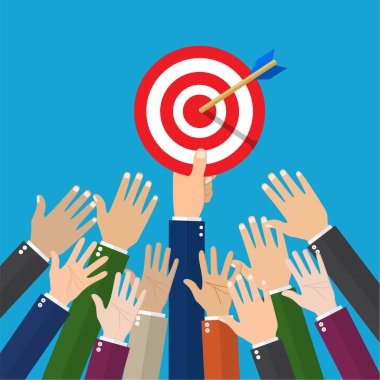 İşadamı kadar kazanan bir hedef.