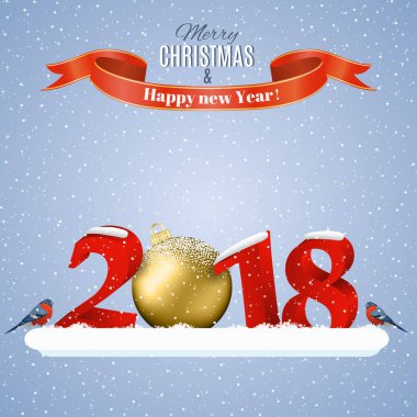 Christmas kış şablonu