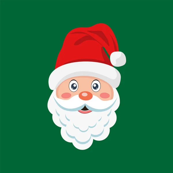 Weihnachtsmann-Ikone. — Stockvektor