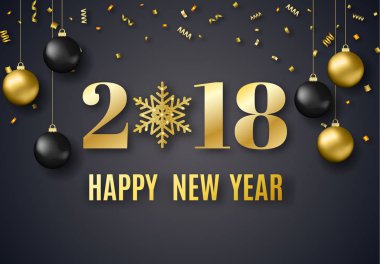 2018 yeni yıl arka plan