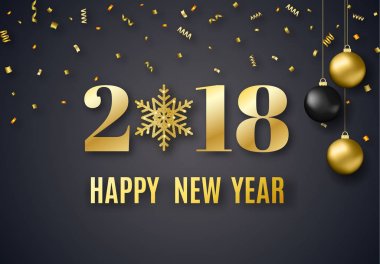 2018 yeni yıl arka plan