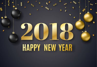 2018 yeni yıl arka plan