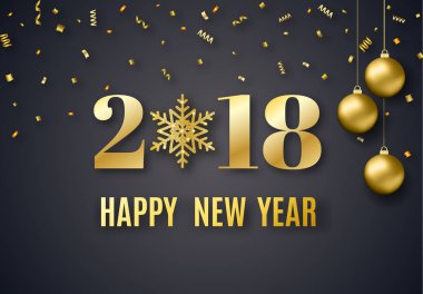 2018 yeni yıl arka plan