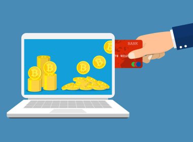 Bitcoin değişim kavramı.