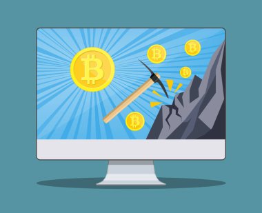 Bitcoin araştırma kavramı ile sınıf başkanı,
