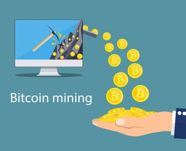 cryptocurrency teknoloji kavramı,