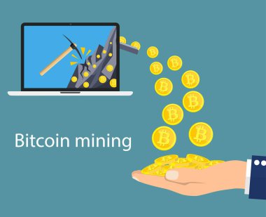 cryptocurrency teknoloji kavramı,