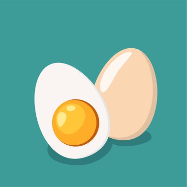 Bütün yumurta ve yumurta yarısı