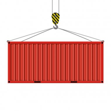 Metal Konteyner Vinç kanca asansörleri.