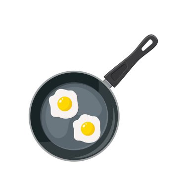 tava üzerinde sahanda yumurta