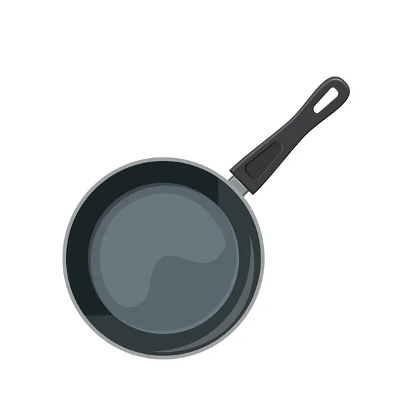 Frying pan icon. — Stock Vector