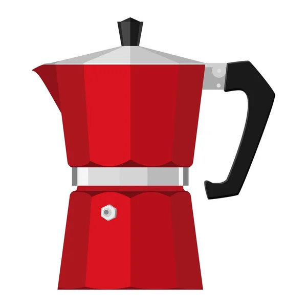 Icono de la cafetera — Vector de stock