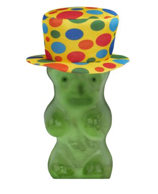 Şapkalı ayıcık jelibon.